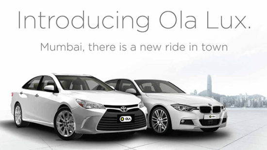 Ola Redefines Travel with a Brand New Luxury Offering – ‘Ola Lux’